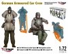 MIRAGE 720015 1:72 German Army Armoured Car Crew Winter 1944/45